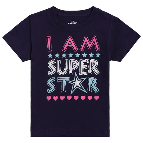 Dyca Girls Round Neck Half Sleeves T-Shirt