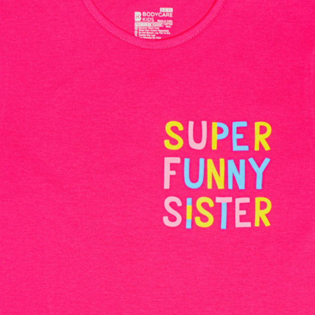 Girls 100% Cotton Round Neck Half Sleeves T-Shirt for Casual Styling, Easy Movement and Everyday Comfort