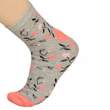 Bodycare Womens Mid Calf Printed Socks Pack Of 2