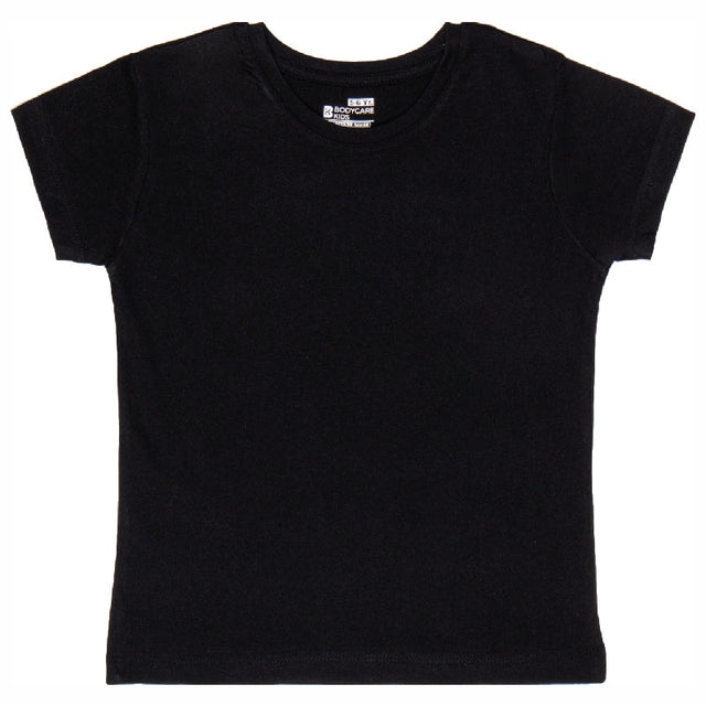 Girls Cotton T-Shirt Round Neck Half Sleeves Pack of 1 - Bodycare