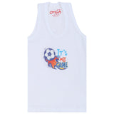 Boys Vest Round Neck Sleeveless Pack of 4 - Bodycare