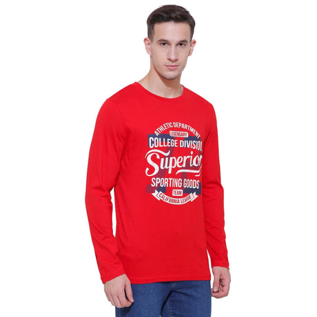 Men T-Shirt Round Neck Full Sleeves