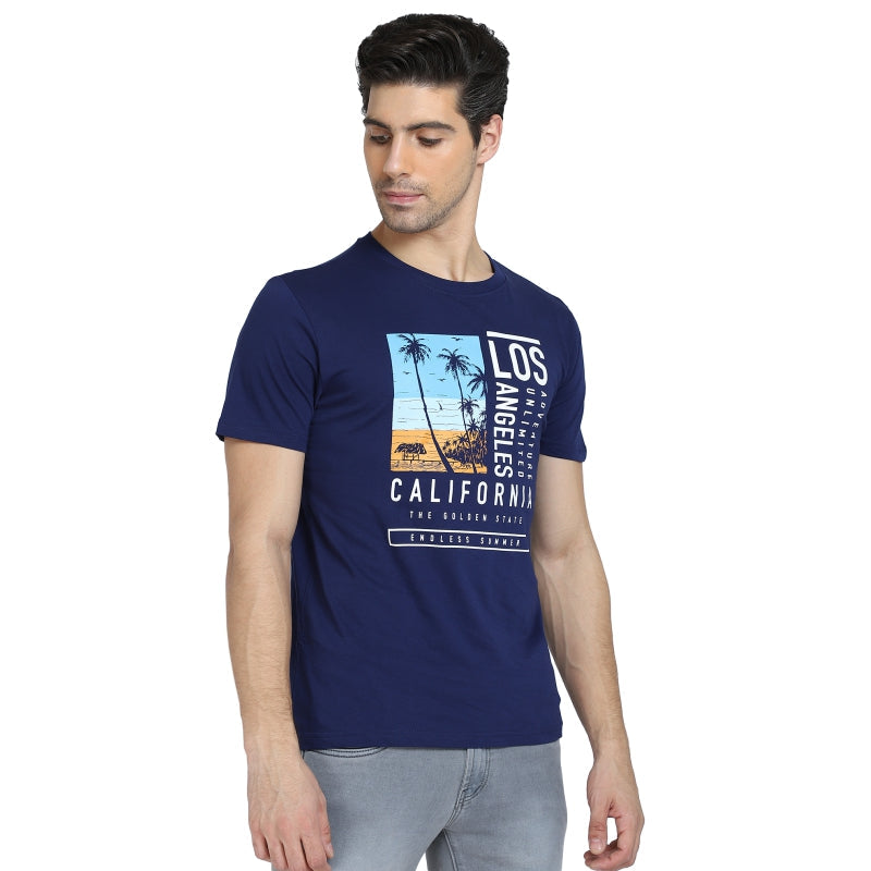 DYCA Men Tshirt Round Neck Half Sleeves Solid Pack Of 2