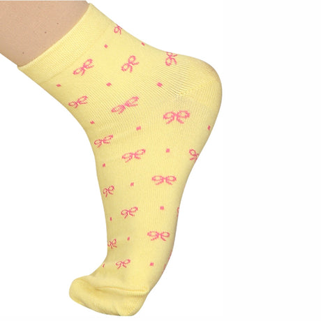 Bodycare Womens Mid Calf Printed Socks Pack Of 2