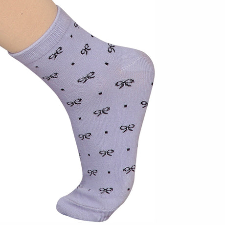 Bodycare Womens Mid Calf Printed Socks Pack Of 2