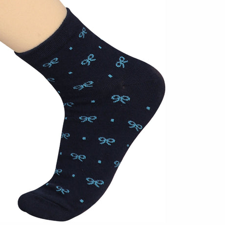 Bodycare Womens Mid Calf Printed Socks Pack Of 2