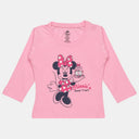 Baby Girls Minnie & Friends T-Shirt Round Neck Full Sleeves - Bodycare