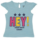 Bodycare Girls Round Neck Half Sleeves T-Shirt