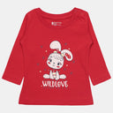 Bodycare Girls Round Neck Full Sleeves T-Shirt