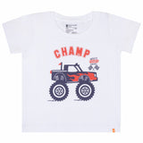 Baby Boys T-Shirt Round Neck Half Sleeves Pack of 2 - Bodycare