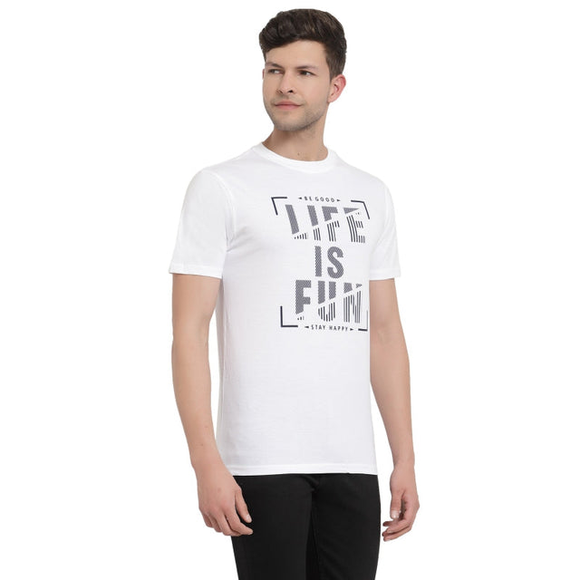 Men T-Shirt Round Neck Half Sleeves - Bodycare
