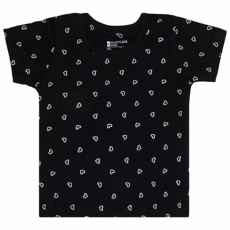 Baby Girls T-Shirt Round Neck Half Sleeves Pack of 2