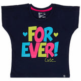 Bodycare Girls Round Neck Half Sleeves Tshirt Pack Of 2