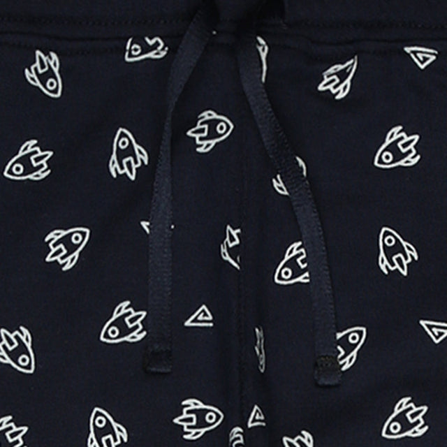 Baby Boys Printed Track Pant for Casual Wear, Lounge Comfort and Easy Movement in Regular Wardrobe Use