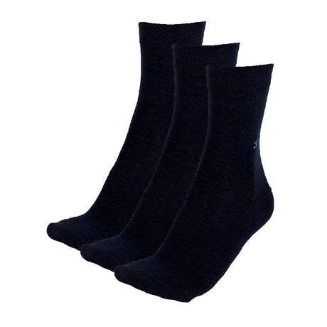 Bodycare Mens Solid Mid Calf Length Socks Pack Of 3