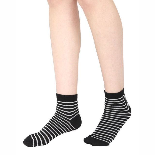 Women Cotton Spandex Socks Stretch Pack of 3 - Bodycare