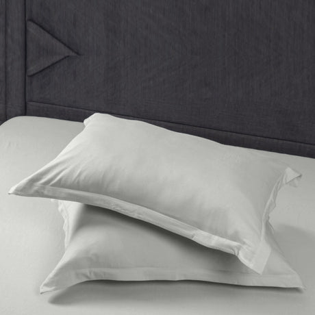 Single Cotton Fitted Bedsheet Solid Arabic Blue