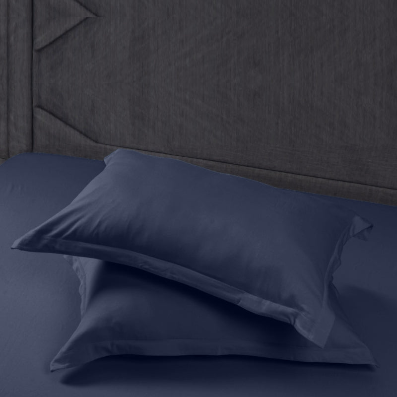 Bodycomfy 100% Cotton Hosiery Single bed Fitted Bedsheet – Anchor Motif Print