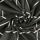 Bodycomfy 100% Cotton Hosiery Single bed Fitted Bedsheet – Geometric Print