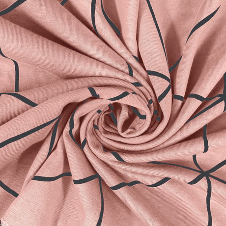 Single Cotton Fitted Bedsheet Arabic Blue