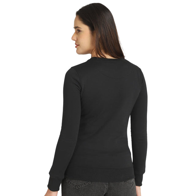 Women Sweatshirt Round Neck Full Sleeves - Bodycare