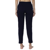 Women 100% Cotton Track Pant with Side Pockets and Solid Sports Jogger Styling for Workout, Gym and Active Wear