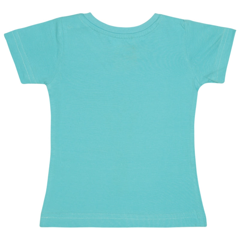Baby Girls T-Shirt Round Neck Half Sleeves Pack of 2 - Bodycare