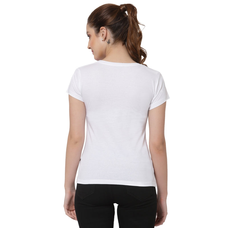 Women T-Shirt Round Neck Half Sleeves - Bodycare