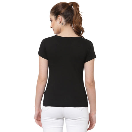 Proteens Women T-shirt Round Neck Half Sleeves