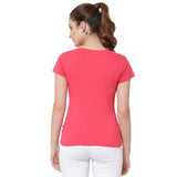 Proteens Women T-shirt Round Neck Half Sleeves