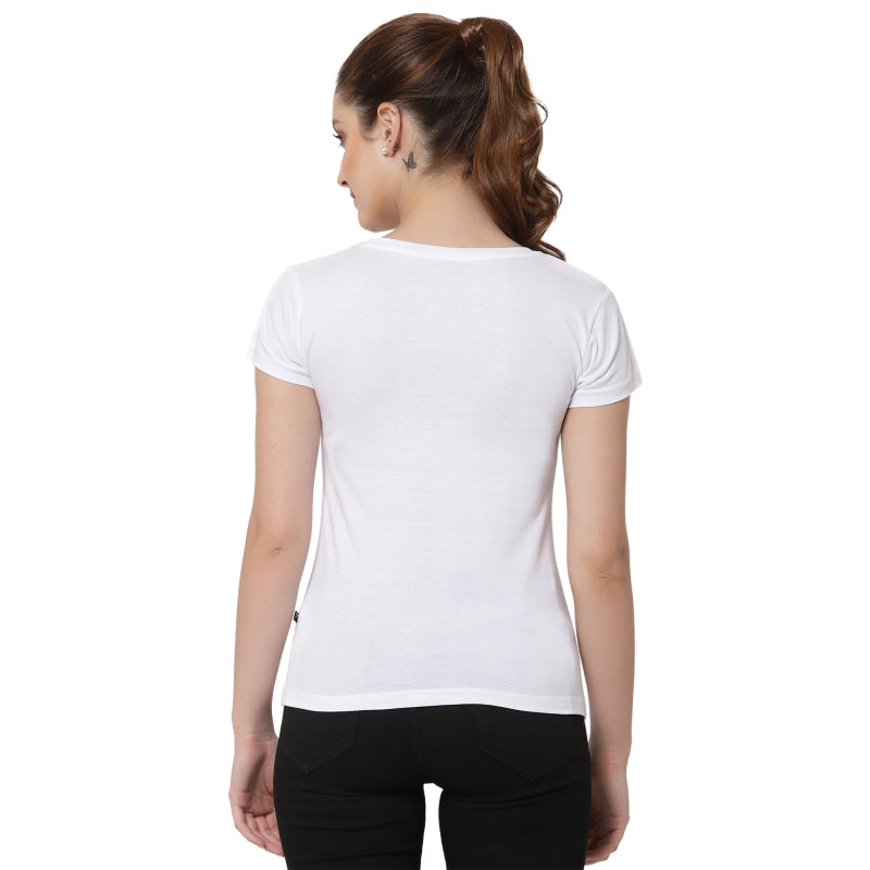 Proteens Women T-shirt Round Neck Half Sleeves