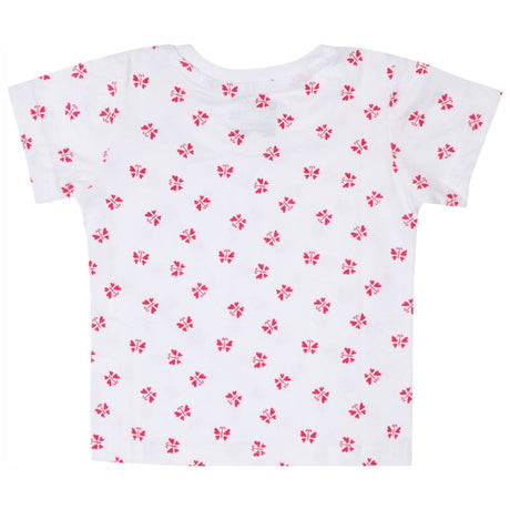 Baby Girls T-Shirt Round Neck Half Sleeves Pack of 2