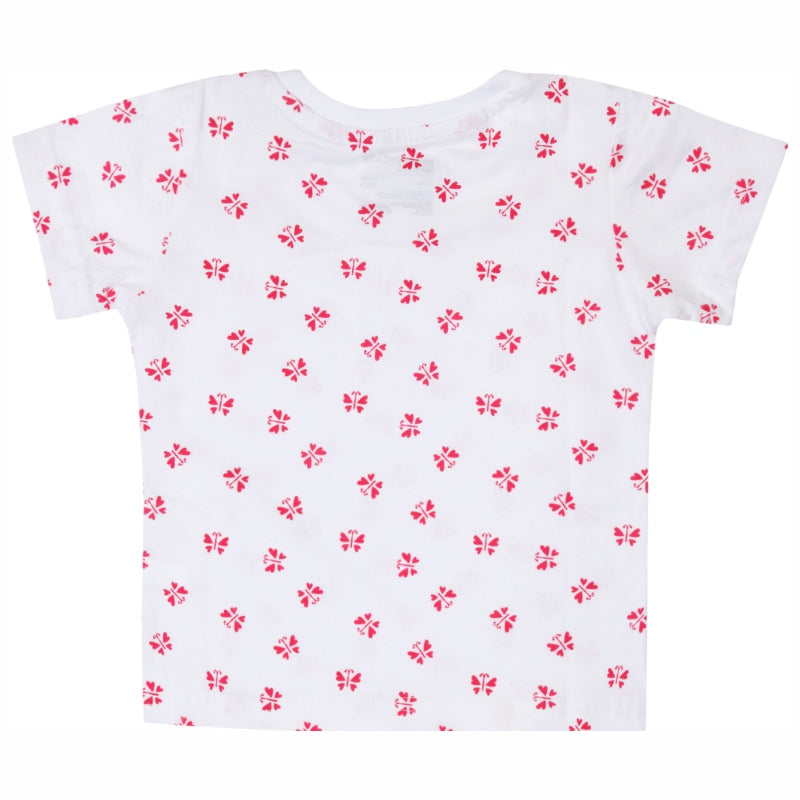 Bodycare Girls Round Neck Half Sleeves Tshirt Pack Of 2