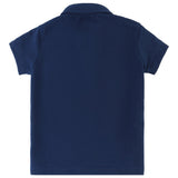 DYCA Girls Tshirt Collar Half Sleeves Solid