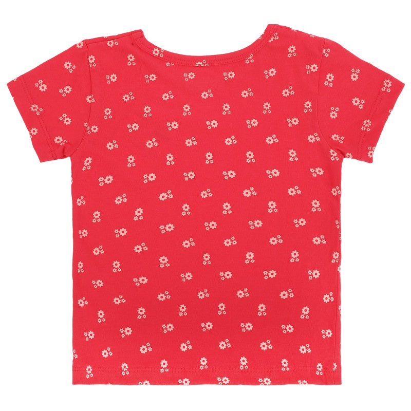 DYCA Girls Tshirt Round Neck Half Sleeves Pack Of 2