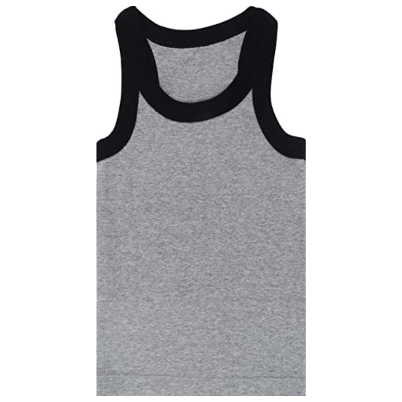 DYCA Boys Cotton Solid Vest Round Neck Sleeveless Pack Of 4