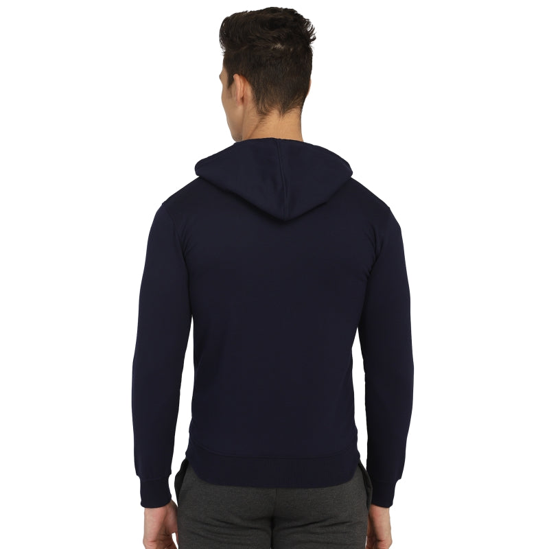DYCA Men Fleece Jacket Front Open Full Sleeves