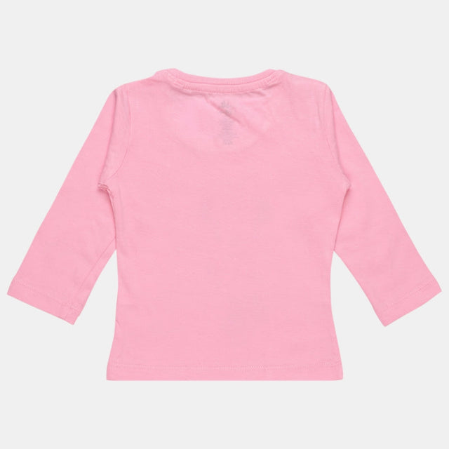 Baby Girls Minnie & Friends T-Shirt Round Neck Full Sleeves - Bodycare