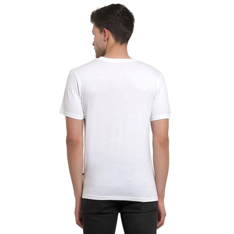 Men T-Shirt Round Neck Half Sleeves