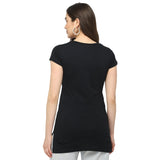 DYCA Women T-shirt Round Neck Half Sleeves