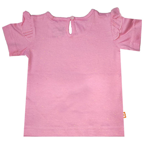 Baby Girls T-Shirt Round Neck Half Sleeves