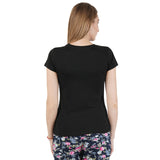 DYCA Womens Tshirt Round Neck Half Sleeves Pack Of 2