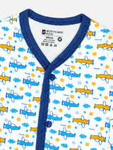 Unisex Baby Front Open Full Sleeves Thermal Top for Cold-Weather Innerwear Comfort and Regular Use - Pack of 3