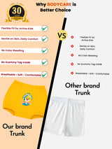 Unisex Baby 100% Cotton Trunks with Comfortable Fit for Everyday Innerwear Use and Baby Essentials - Pack of 3