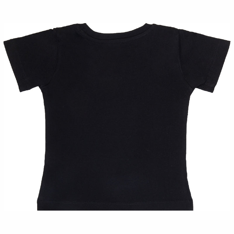 Baby Girls Cotton T-Shirt Round Neck Half Sleeves Pack of 2 - Bodycare