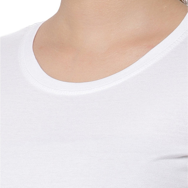 Women T-Shirt Round Neck Half Sleeves - Bodycare