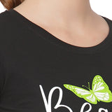 Proteens Women T-shirt Round Neck Half Sleeves