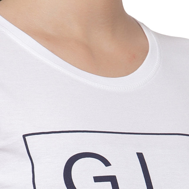 Women T-Shirt Round Neck Half Sleeves - Bodycare
