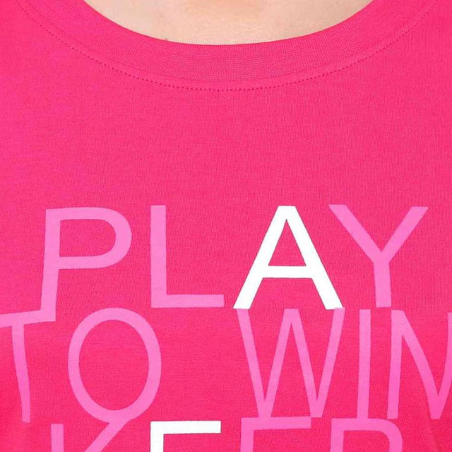 Women T-Shirt Round Neck Half Sleeves - Bodycare