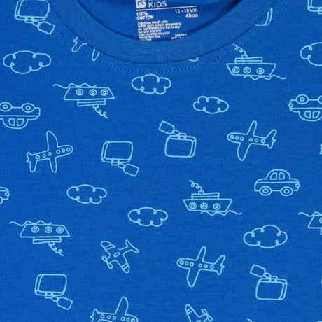 Baby Boys T-Shirt Round Neck Half Sleeves Pack of 2